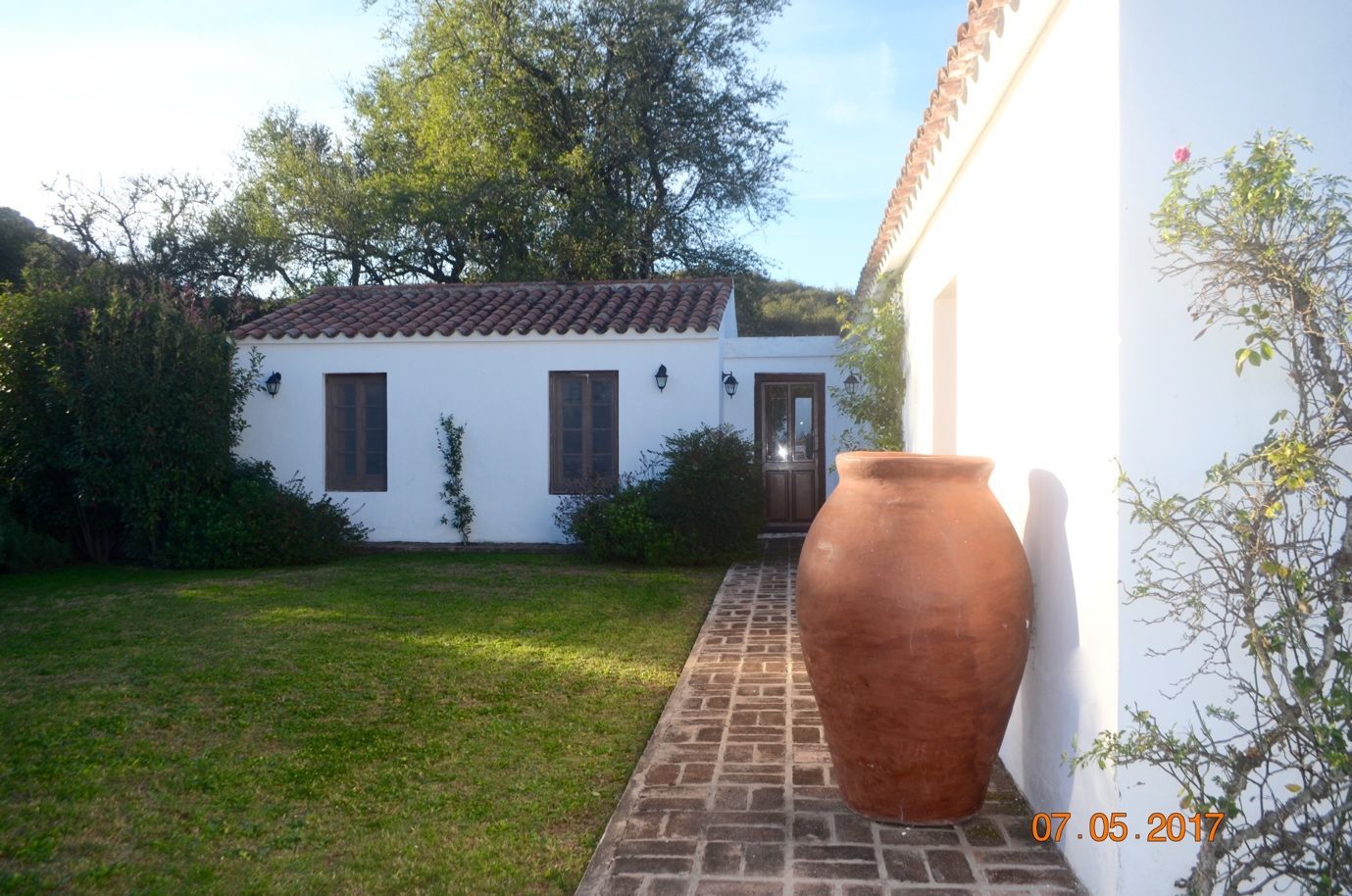 Patio de El Palomar Casa de Campo
